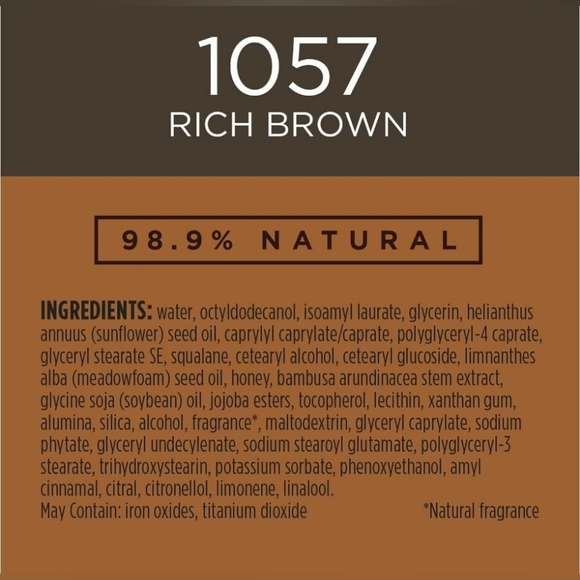 Burts Bees Goodness Glows Liquid Foundation, Rich Brown - 1.0 Ounce - Picture 2 of 5